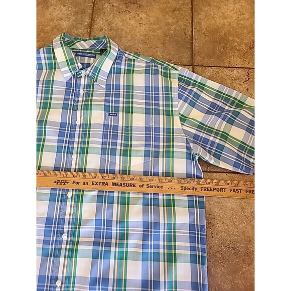 Enyce Clothing Co Men Button Up Short Sleeve Shirt 3XL Multi Colored Y2k 90's - Picture 5 of 6
